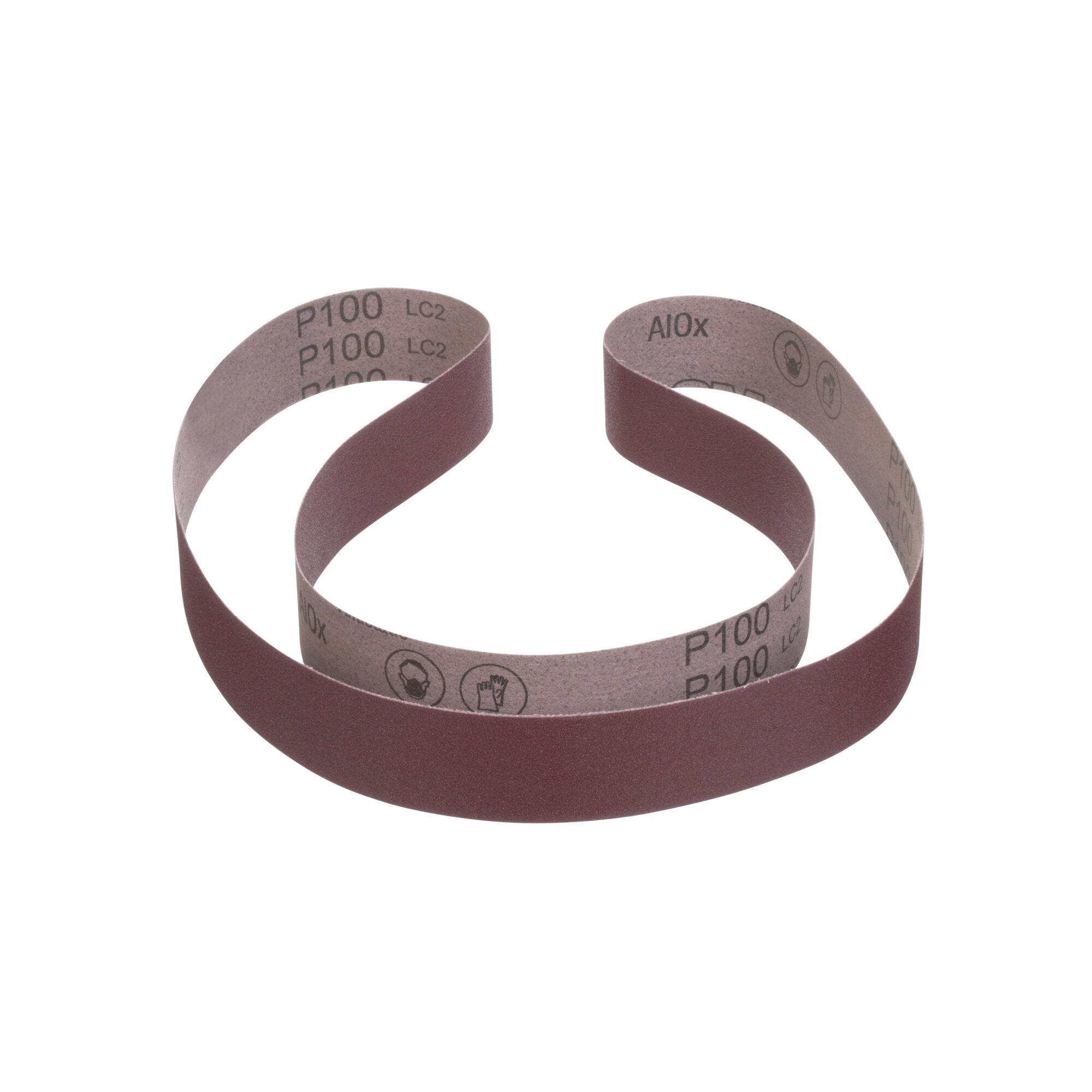 3M 370DZ Cloth Belt - P120 Y Weight, 6 15/16
