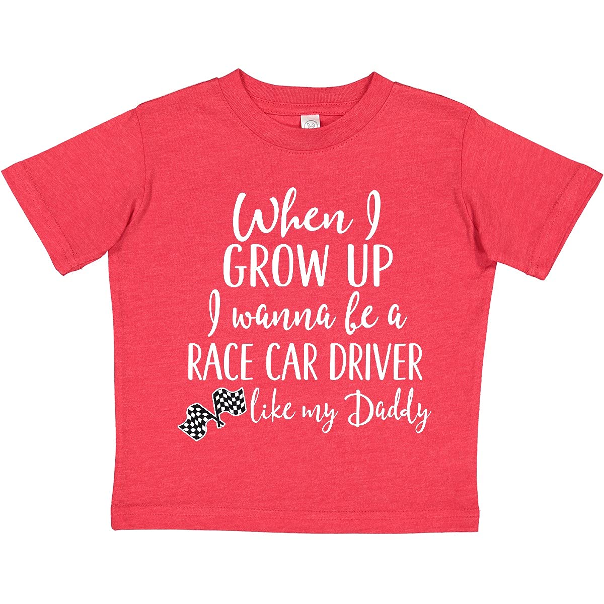 Future Race Car Driver Like Daddy Toddler T-Shirt - Cute Kids Racing Tee for Boys & Girls - Perfect for Birthday Gifts, Family Events & Car Enthusiasts