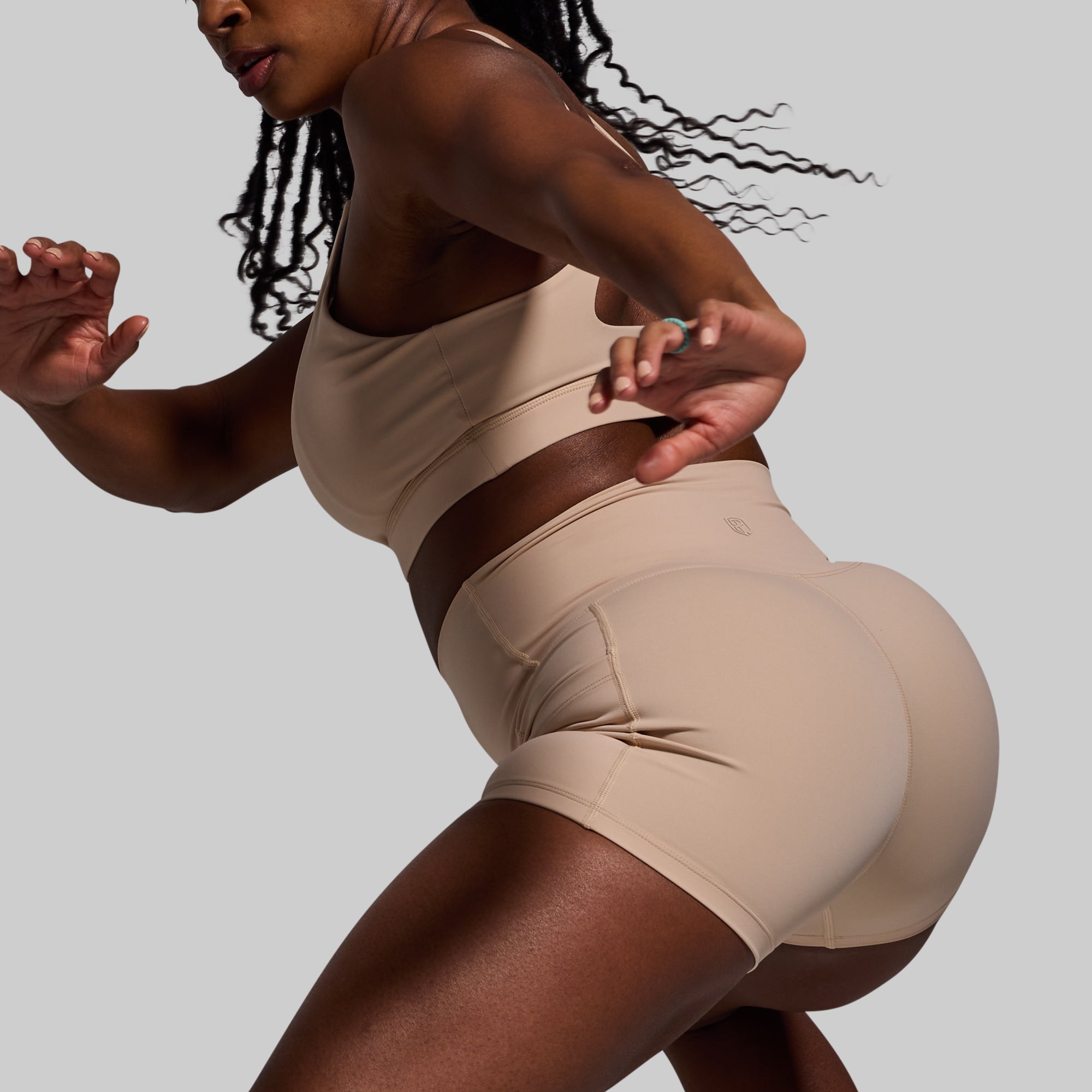 **Synergy Barefoot Shorts - Lightweight & Comfortable for Running, Yoga & Outdoor Activities**