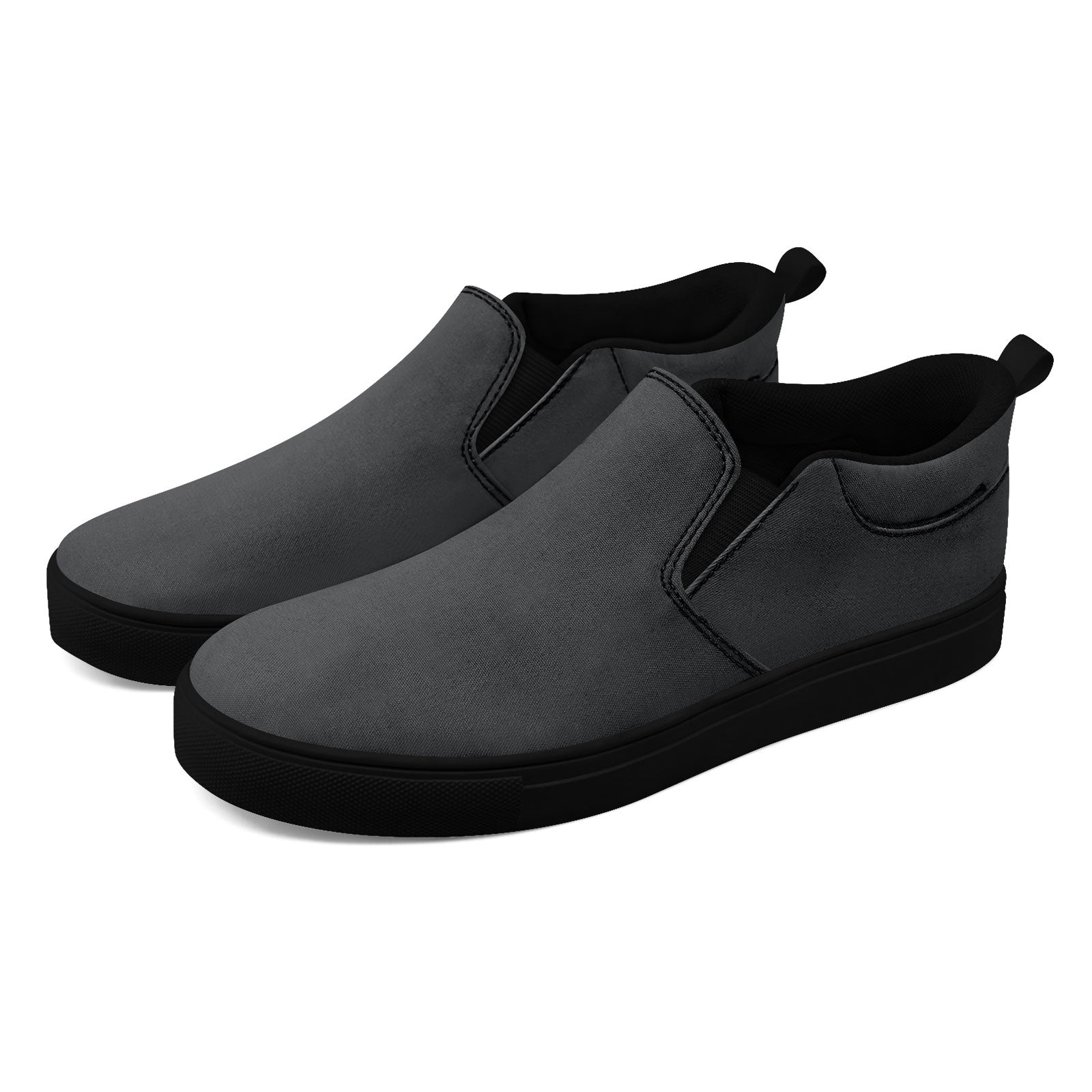 Custom Personalized Canvas Slip-On Sneakers - Handmade & Unique Design (FN071 E028030) - Perfect for Casual Wear, Gifts & Fashion Street Style