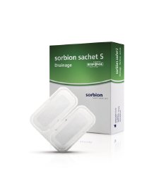 BSN Jobst Cutimed Sorbion Sachet S Wound Dressing 4x4 Inches - Advanced Drainage for Chronic Wounds & Ulcers - Ideal for Post-Surgical Care & Diabetic Wound Management