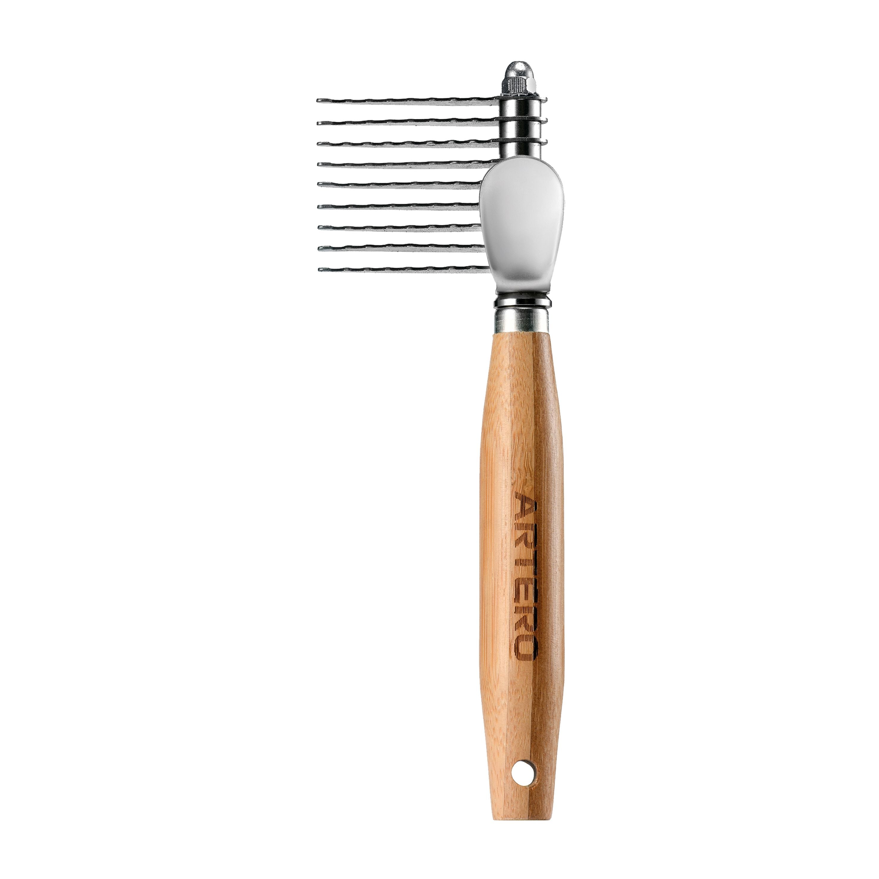 Artero Apollo 9-Blade Dematting Tool for Dogs & Cats - 2 Sizes (Small/Large) - Professional Grooming Comb for Matted Pet Hair - Perfect for Home Grooming & Pet Salon Use