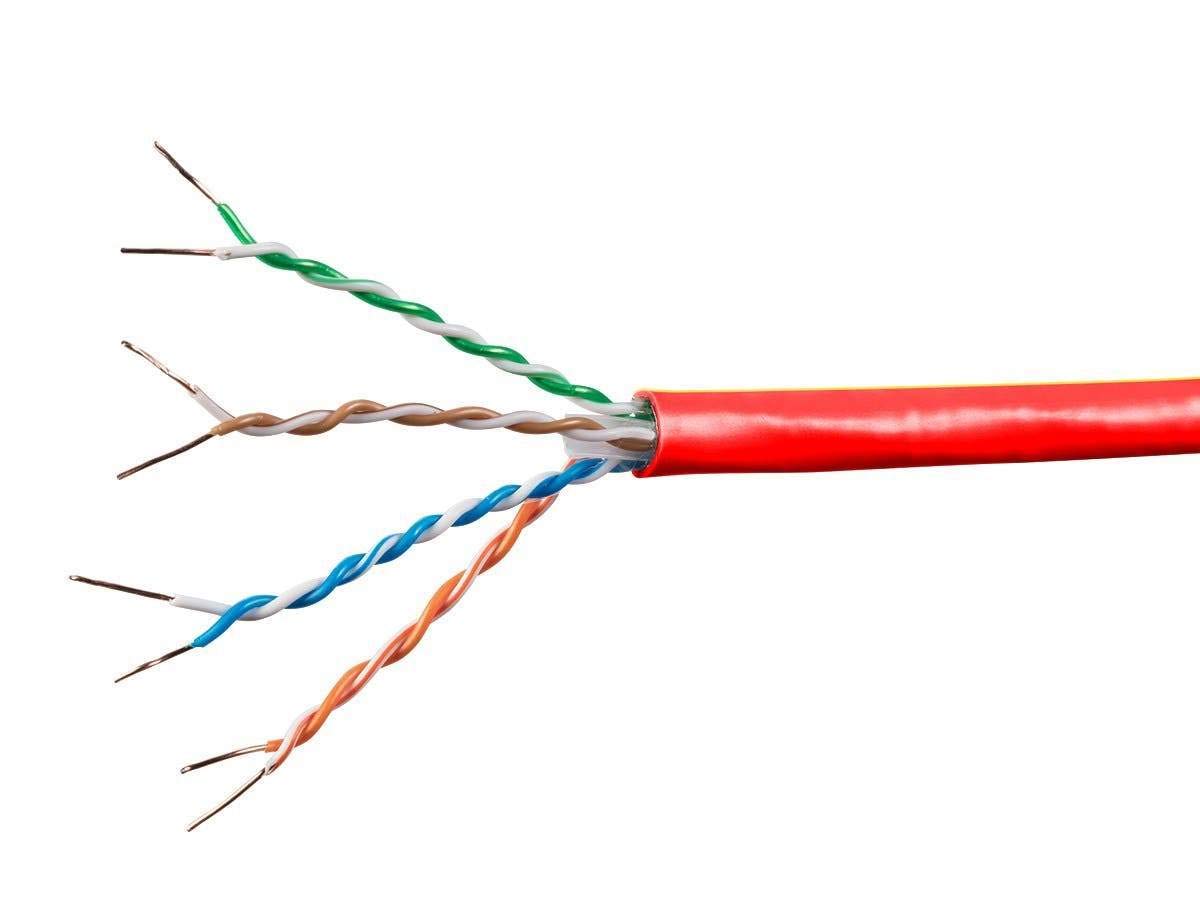 Monoprice Cat6A Ethernet Bulk Cable - 1000ft Solid Bare Copper Wire, 550MHz, 10Gbps UTP CMR Rated, 23AWG (Blue) - Perfect for Home Networking, Office Setup & High-Speed Data Centers