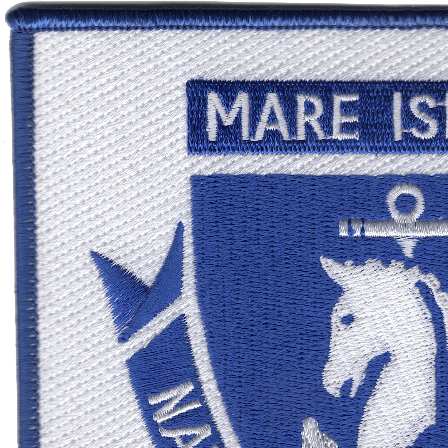 US Navy Naval Station Mare Island 2nd Version Embroidered Patch - Military Collectible, Veteran Gift, DIY Sewing & Iron-On Applique for Jackets, Hats, Bags
