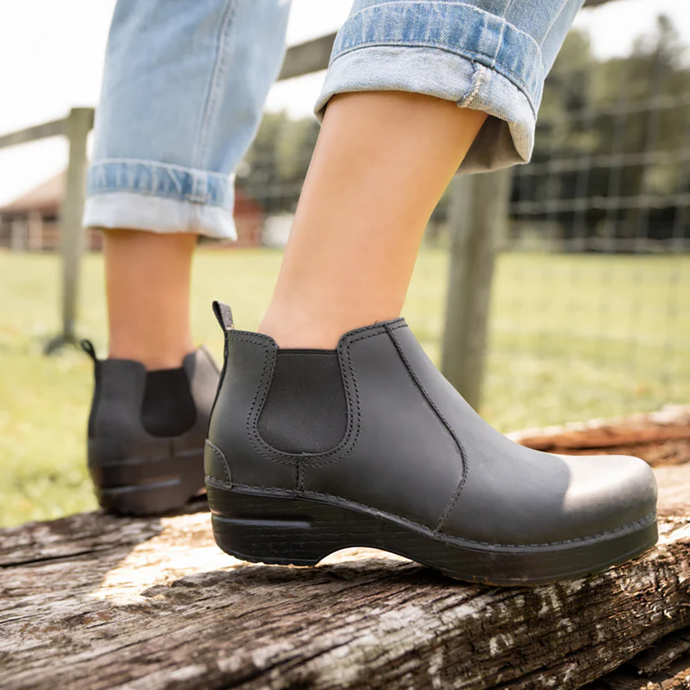 Frankie Ankle Bootie - Women's Stylish Chunky Heel Boots for Fall & Winter | Perfect for Office, Date Night & Casual Outfits