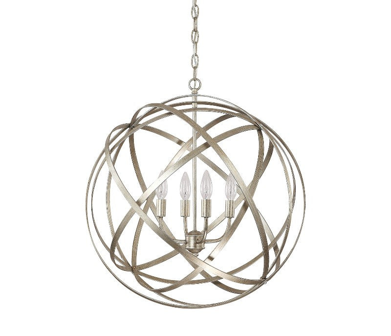Skai Chandelier Russet - Elegant Rustic Ceiling Light Fixture for Dining Room, Living Room & Bedroom Decor