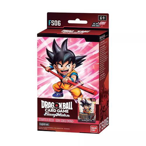 Dragon Ball Super TCG: Fusion World Son Goku (Mini) Starter Deck - Collectible Card Game for Anime Fans & TCG Players - Perfect for Battles, Tournaments & Dragon Ball Merchandise Collectors