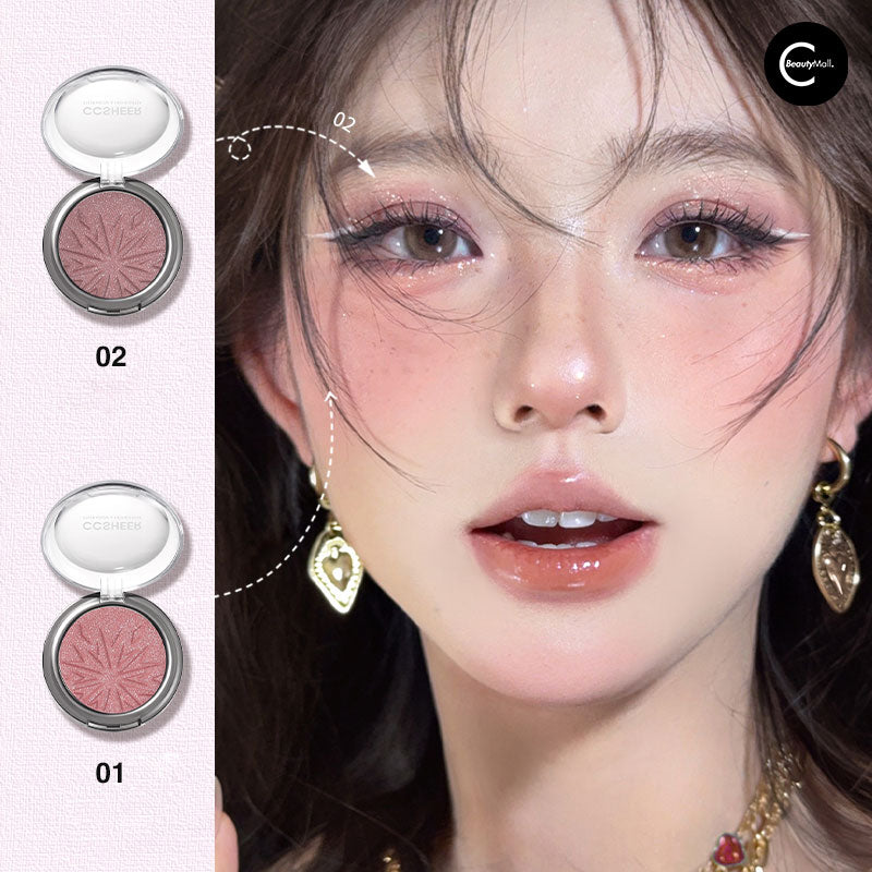 CCSHEER Starlight Highlighter & Sculpting Powder - Face Contouring Makeup for Cheekbones & Nose - Perfect for Night Out & Photo Shoots