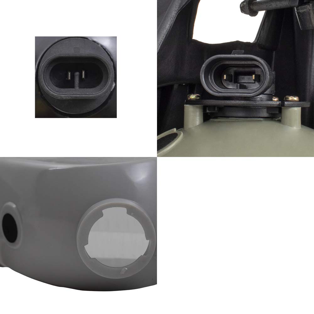 Brock Replacement 6-Piece Headlight Kit - Compatible with 1999-2002 Chevy Silverado Pickup Truck - Includes Fog Lights & Side Marker Lights - Perfect for Night Driving & Off-Road Adventures