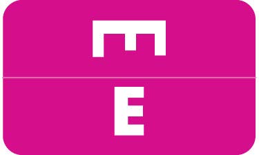 Letter E