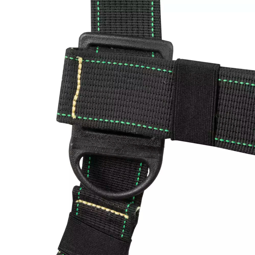 Arc Flash Full Body Harness with DE 3D & DE QC Chest/Leg Protection - Heavy Duty Safety Gear for Electrical Workers & Industrial Use