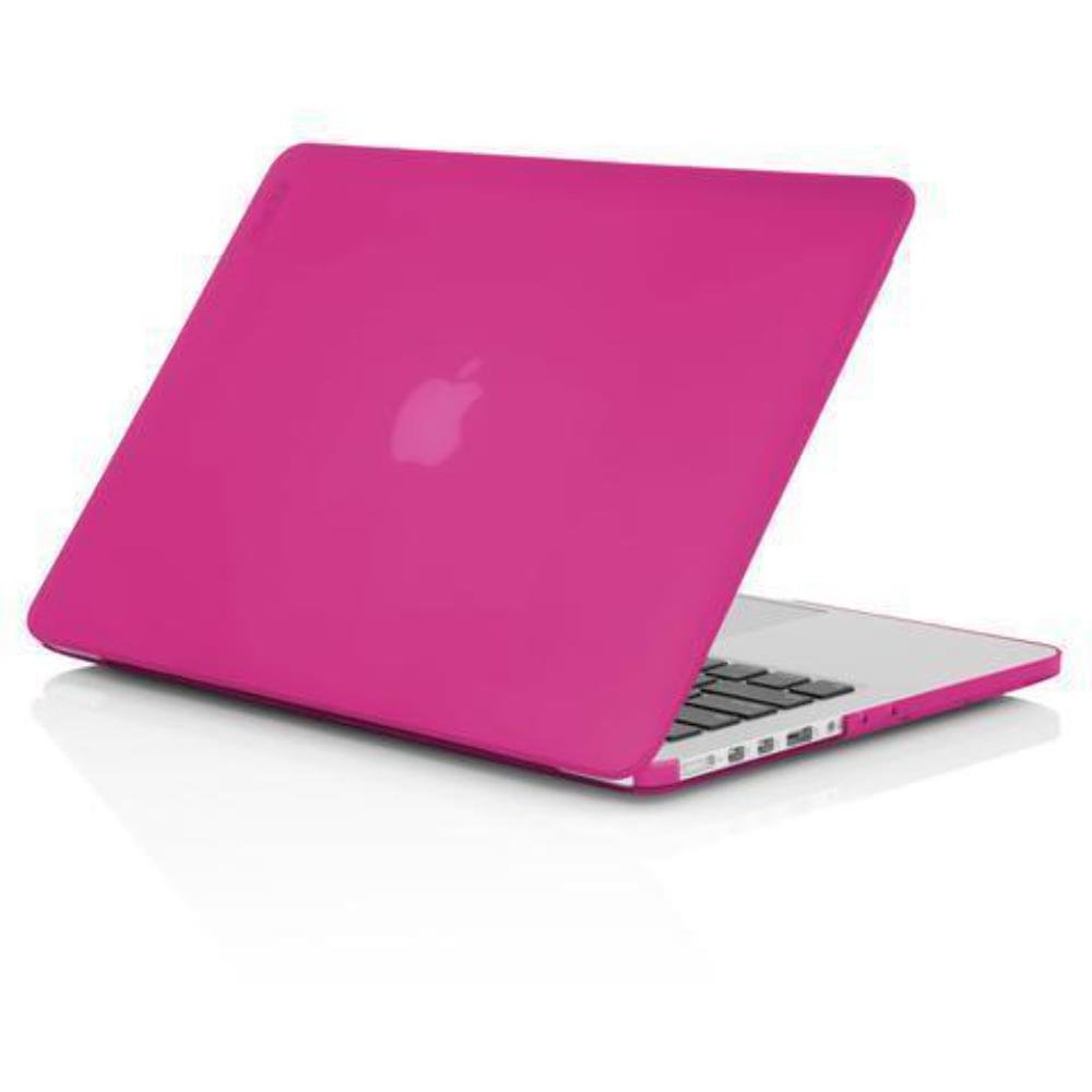 Incipio Feather Lightweight Protective Case for MacBook Pro 15-inch with Retina Display - Translucent Pink | Slim Durable Cover for Work, Travel & School