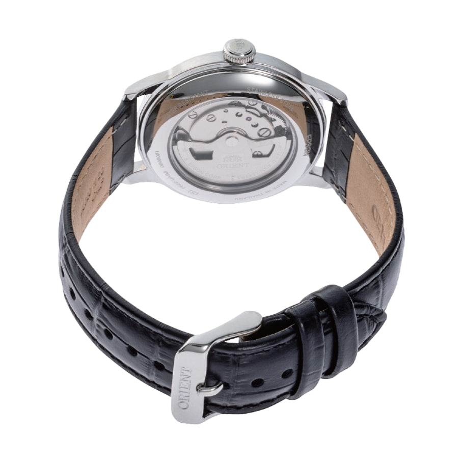 Bambino 38mm Version 7 Small Seconds White Dial Watch - Minimalist Dress Watch for Men - Perfect for Business, Formal Events & Everyday Wear