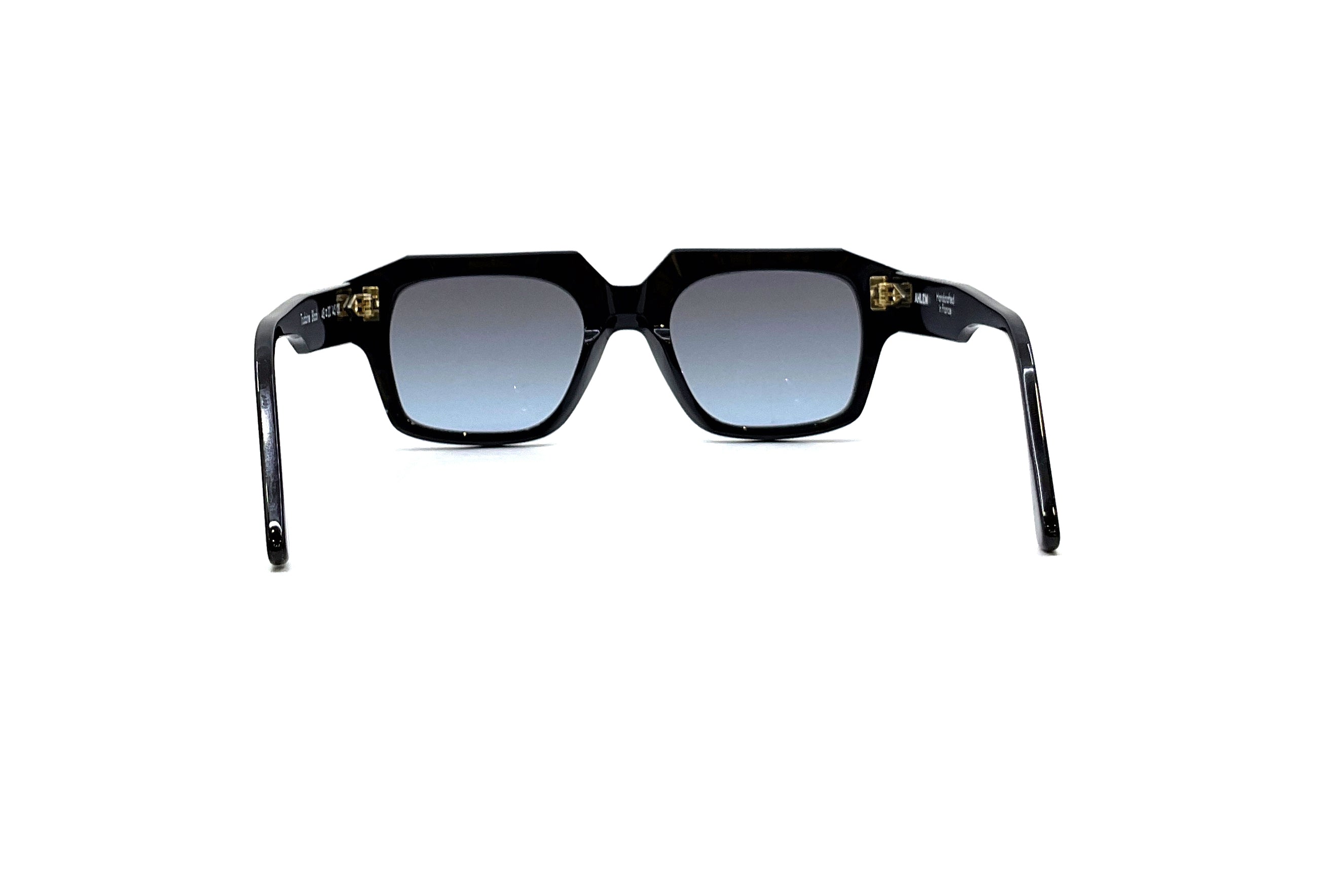 Ahlem Trudaine Sunglasses - Black Aviator Style for Men & Women | UV Protection, Polarized Lenses | Perfect for Driving, Travel & Outdoor Activities