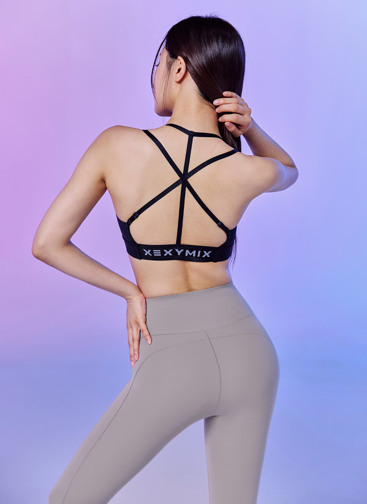 Another Label Fit Revolution Leggings - High Waist Yoga Pants for Women, Cinnamon Gray, Tummy Control Workout Leggings | Perfect for Yoga, Running, Gym & Lounge