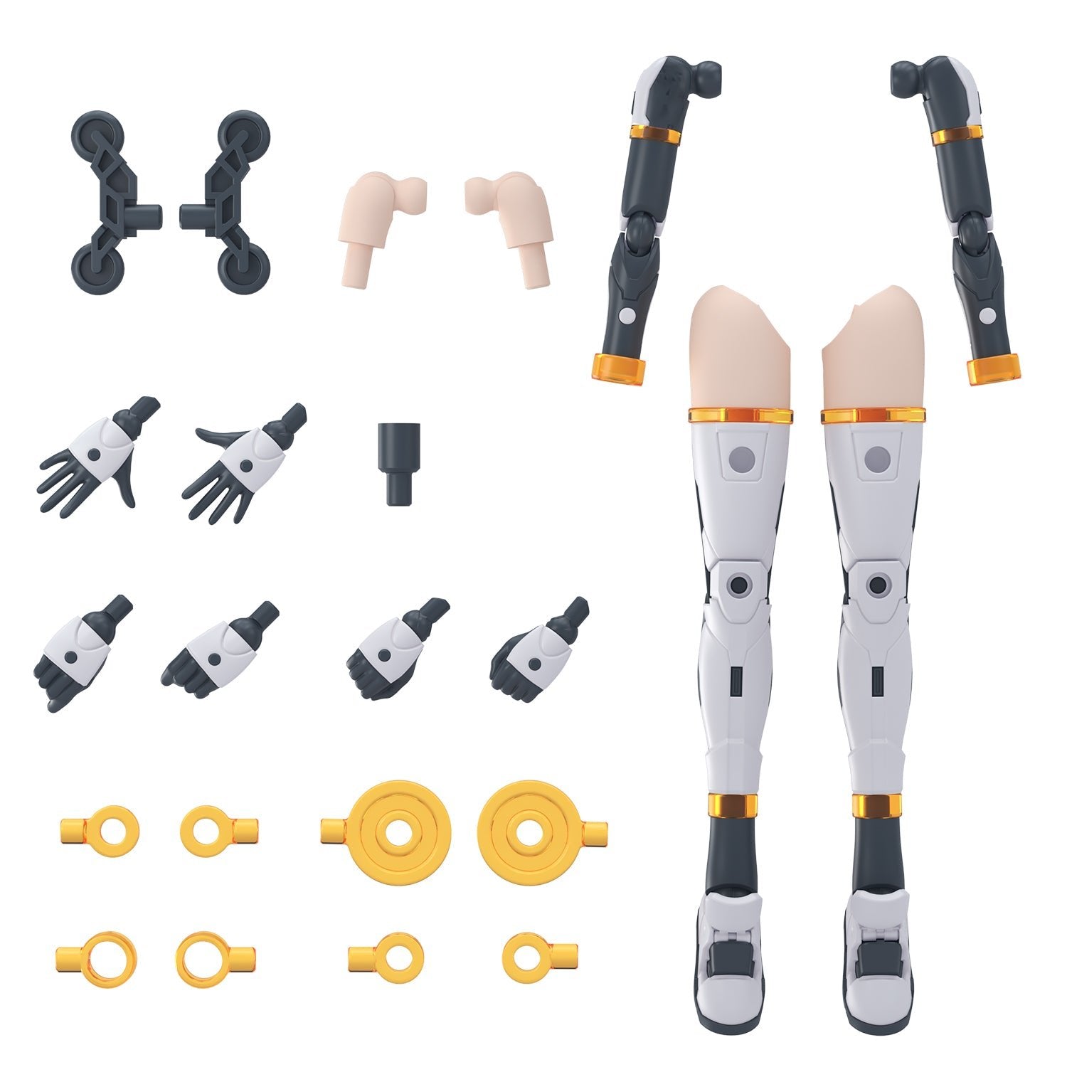 Bandai 30 Minutes Sisters 30MS OP-19 Option Parts Set 19 Dash Unit (Color A) Model Kit for Custom Action Figures - Perfect for Anime Collectors and DIY Model Builders