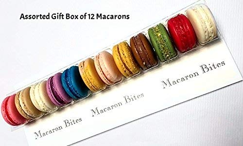 12 French Macarons Assortment Gift Box | Gourmet Cookie Collection | Perfect for Birthday Gifts, Wedding Favors & Holiday Treats