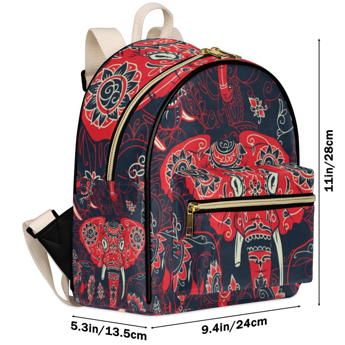 Lakiniss Sport Soccer Ball Pattern PU Leather Backpack - Stylish Small Travel Daypack for Women & Men, Perfect for School, Gym, Hiking & Outdoor Activities