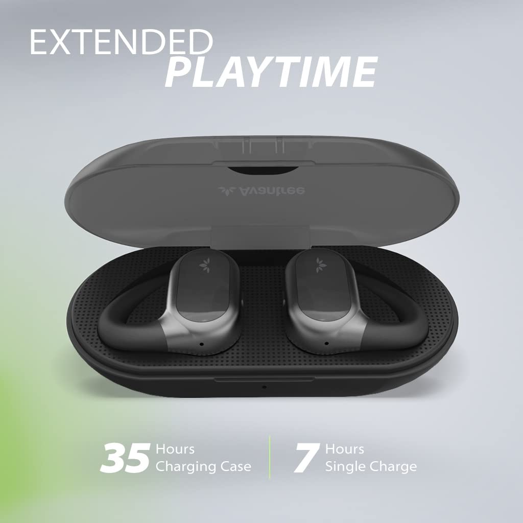 Avantree Orbit Pro Bluetooth 5.0 Audio Transmitter & Receiver for TV | Wireless Adapter for Headphones & Speakers | Home Theater & Gaming Setup | Avantree Breeze Open-Ear Bluetooth 5.2 Earbuds with Surround Sound & Ambient Awareness | Perfect for Workouts, Commuting & Outdoor Activities