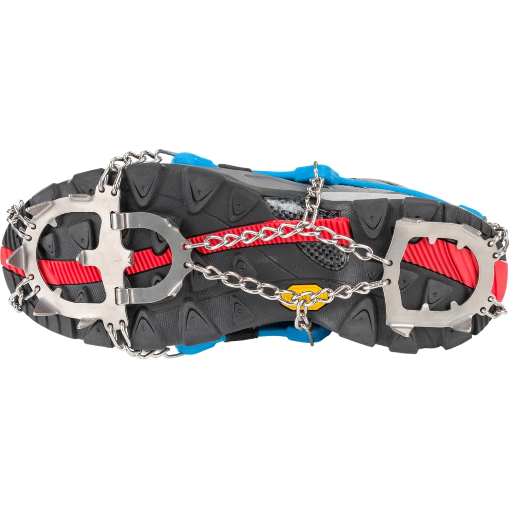 Climbing Technology Ice Traction Crampons - Lightweight Aluminum Crampons for Ice Climbing, Hiking & Mountaineering - Perfect for Winter Trails, Glacier Trekking & Snowy Mountain Adventures