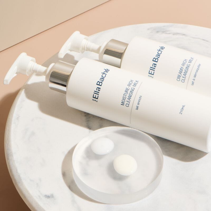 Moisture Rich Cleansing Milk for Face - Hydrating & Gentle Daily Facial Cleanser for Dry & Sensitive Skin | Perfect for Morning & Night Skincare Routine