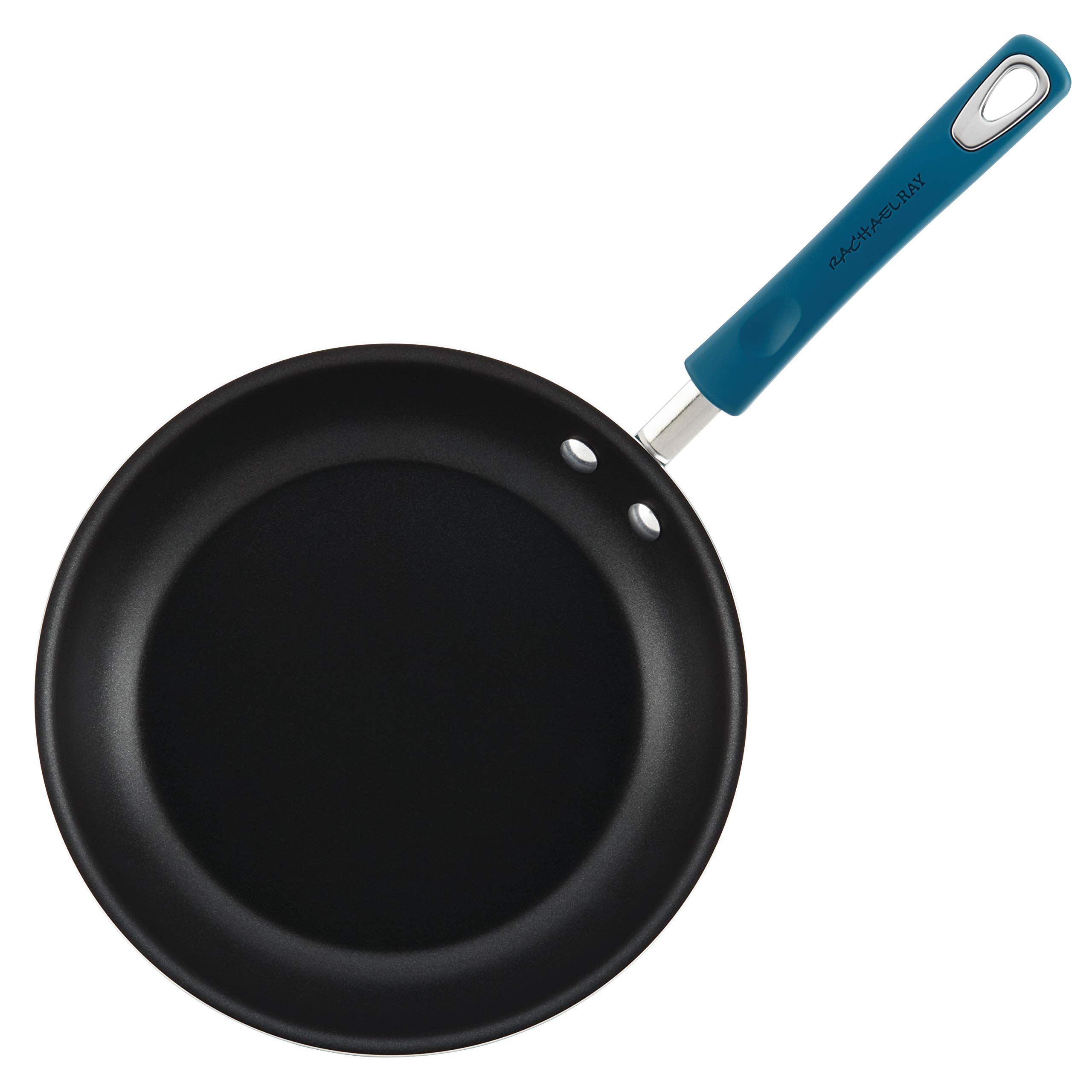 Rachael Ray Brights Nonstick Cookware Set - 10-Piece Pots and Pans in Marine Blue | Durable Kitchen Essentials for Baking, Frying & Everyday Cooking