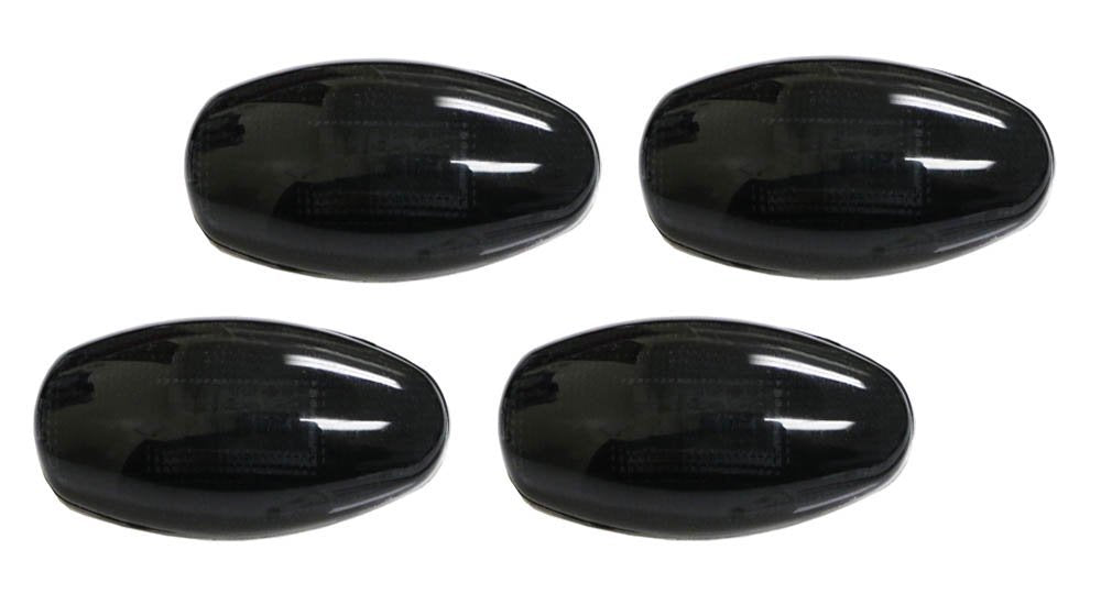 Smoked LED Fender Bed Side Marker Lights (Amber + Red) - Compatible with Chevy & GMC Trucks - Durable Off-Road Lighting for Enhanced Visibility and Style