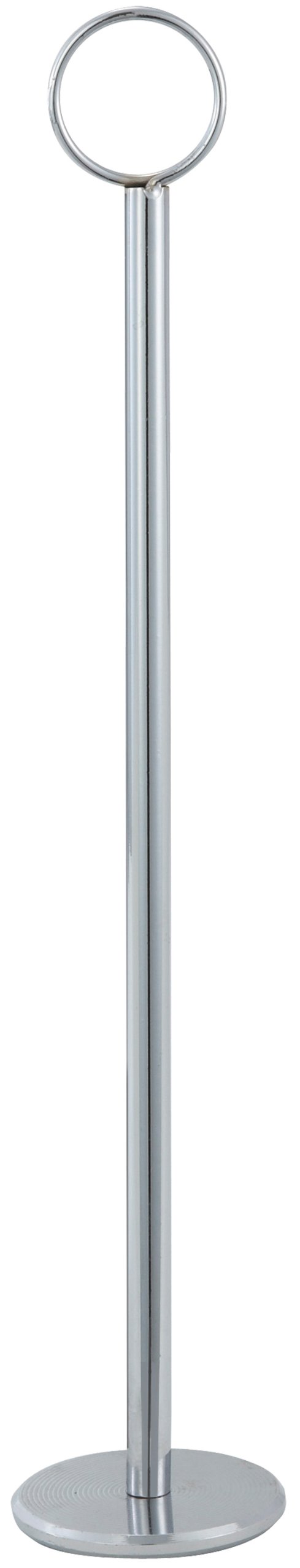 Winco 8-Inch Table Number Holder - Elegant Acrylic Stand for Wedding, Banquet, and Event Seating Displays