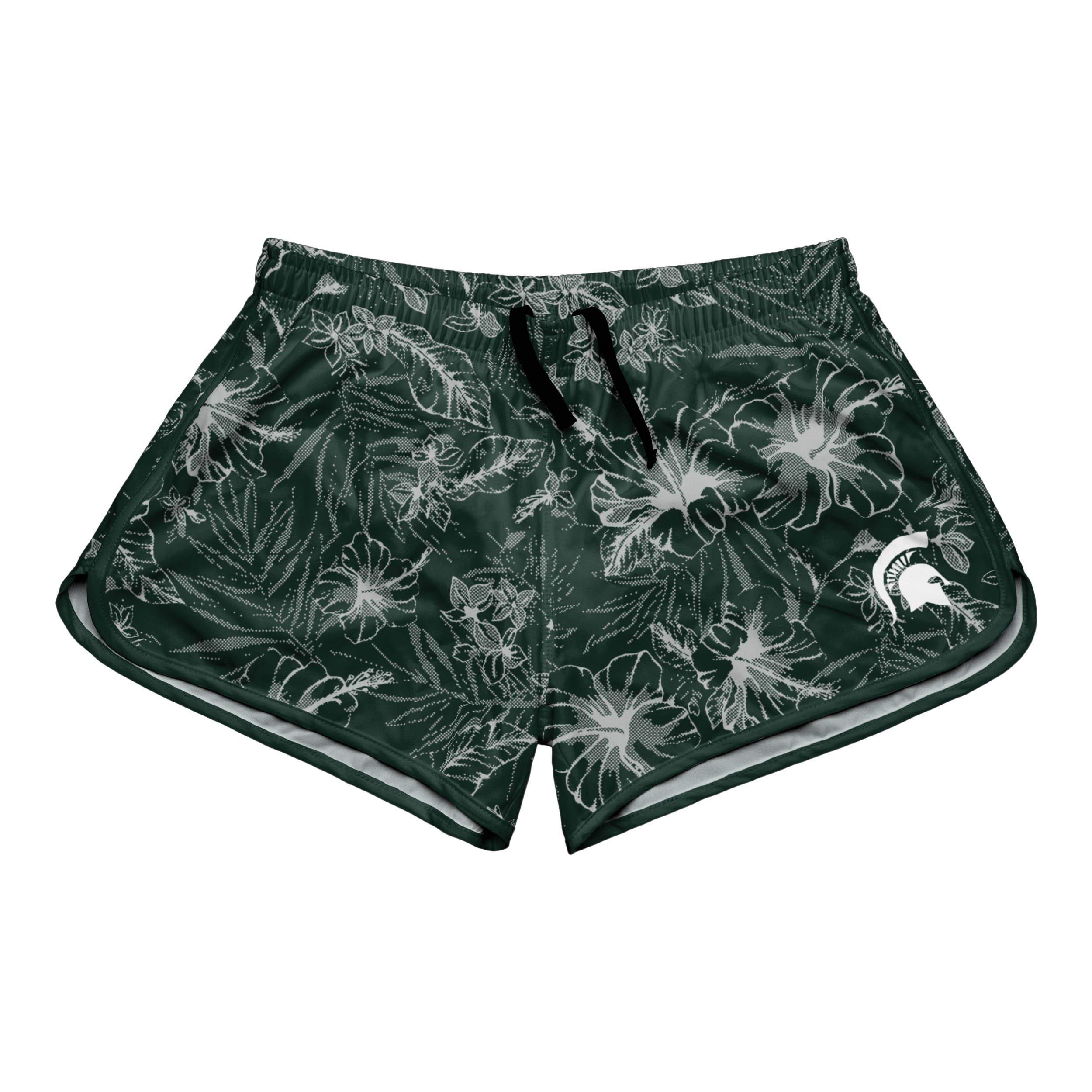 FOCO Women's Island Vibes Shorts - Comfortable Casual Summer Shorts for Beach, Vacation & Lounge Wear | Trendy Athletic Shorts for Women