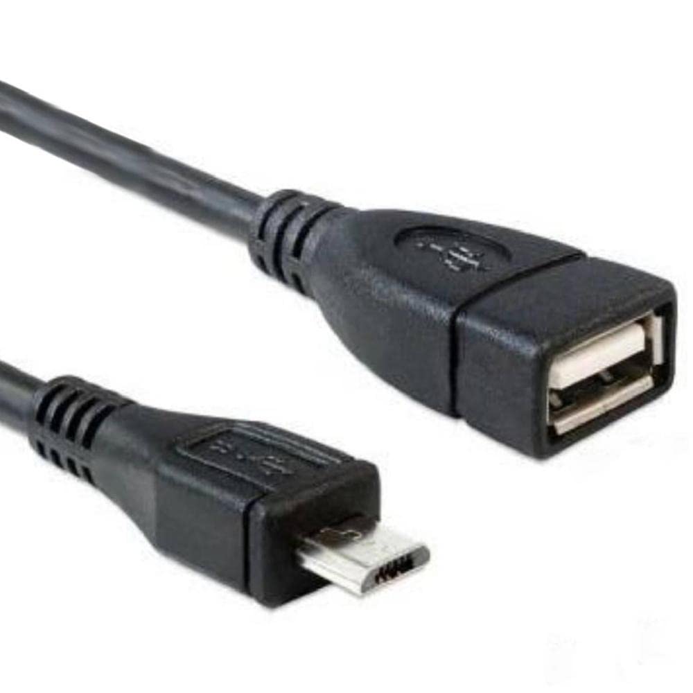 Premium USB Extension Cable - USB A Female to Micro USB B Male Adapter (0.5m/1.6ft) for Smartphones, Tablets, and Charging Devices - Perfect for Home, Office, and Travel Use