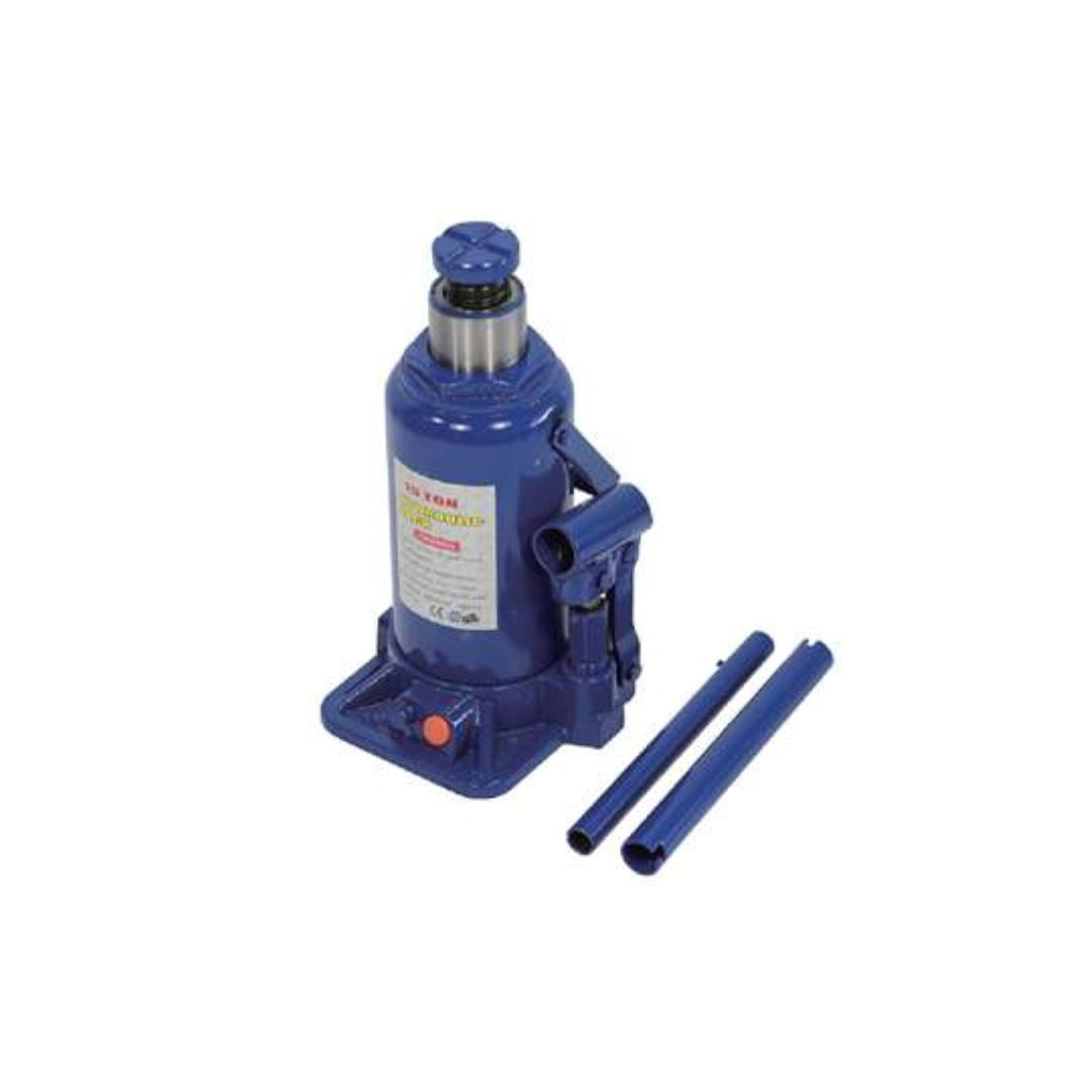 15 Ton Aiko Industrial Hydraulic Bottle Jack - Heavy Duty Car Lift, Vehicle Repair, Construction Equipment (Model BJ SR13215) | Ideal for Auto Shops, Emergency Roadside Assistance & Home Garage Use