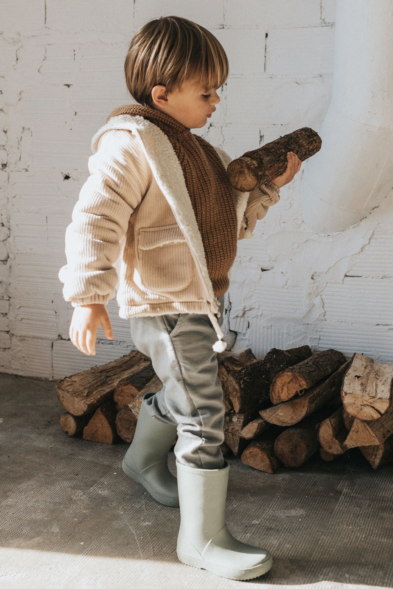 Sidney Corduroy Jacket for Boys & Girls (3-6 Years) - Stylish & Comfortable Kids Outerwear for Fall & Winter Playdates
