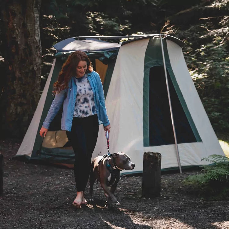 10'x10' Prota Canvas Tent - Premium Waterproof Camping Tent for Outdoor Adventures, Family Camping, and Backpacking Trips
