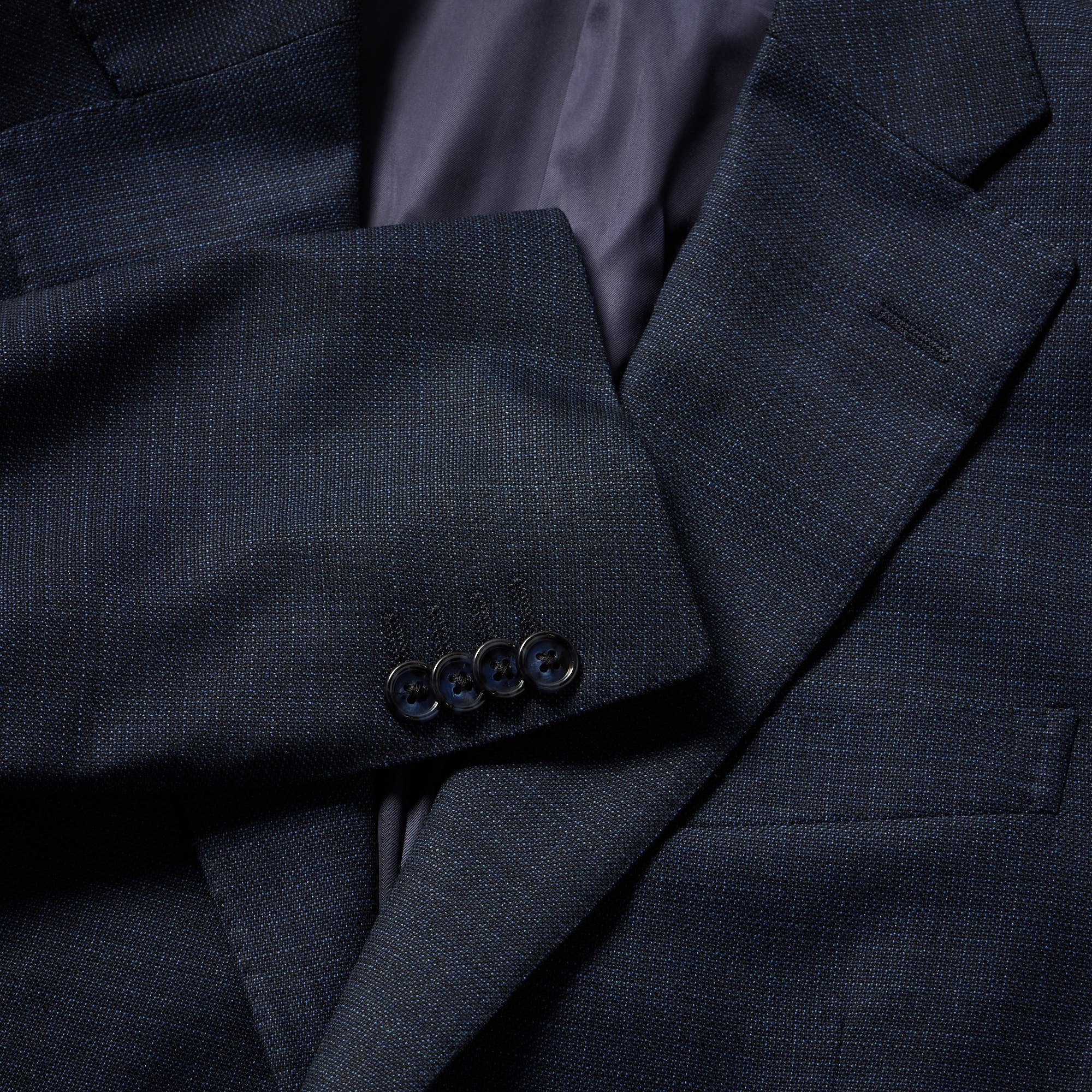 Premium CORNELIANI Men's Navy Blue Wool Stretch Suit - Comfortable Business Attire for Office, Meetings & Formal Events
