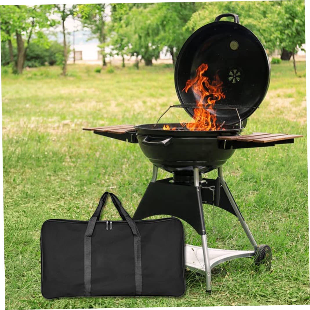 **Portable Waterproof Oxford Fabric BBQ Grill Tools Storage Bag - Camping, Car Travel & Outdoor Cooking Accessories**