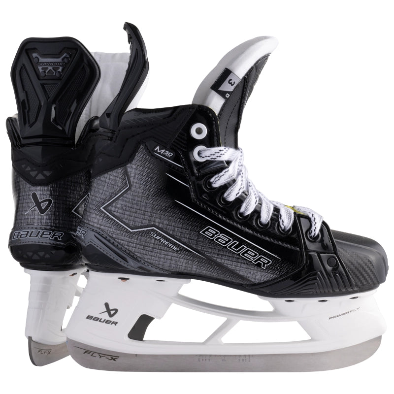 Bauer Supreme M50 Pro Ice Hockey Skates for Junior Players - High-Performance Hockey Skates for Youth & Kids - Perfect for Ice Rinks, Training, and Competitive Games