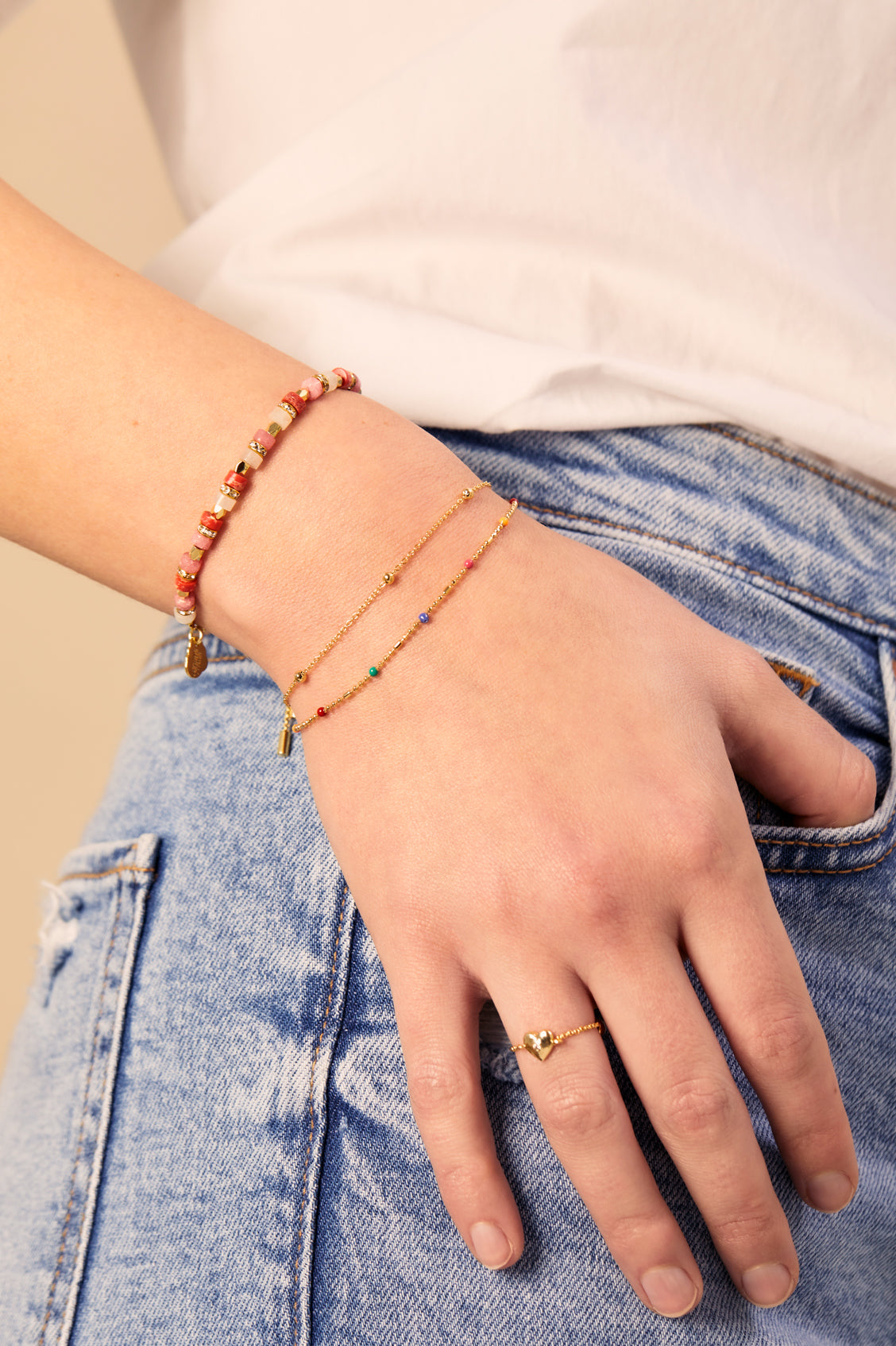 Gemstone Coco Amelia Bracelet - Elegant Beaded Jewelry for Women | Perfect for Parties, Weddings & Everyday Wear