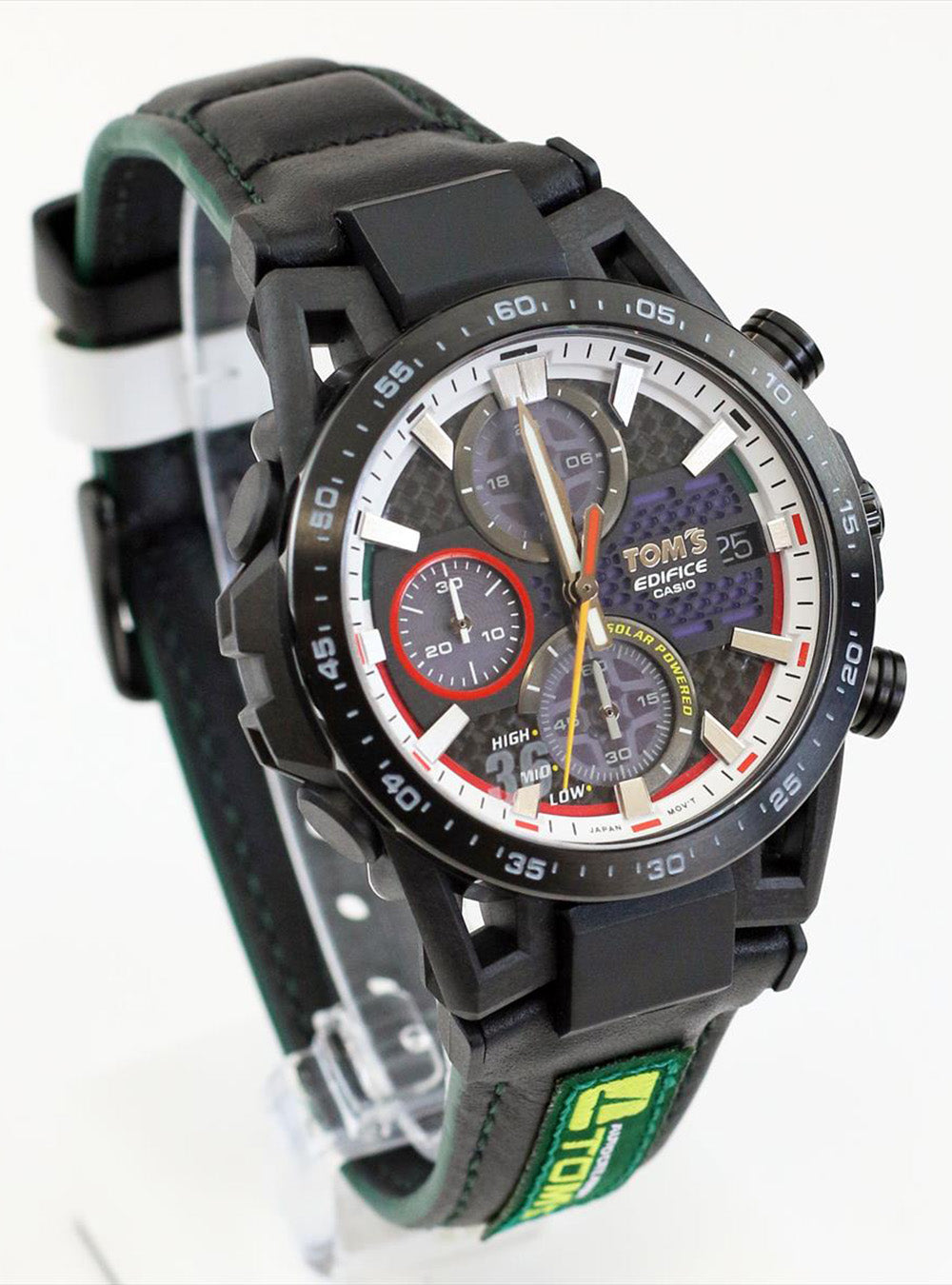 CASIO Edifice TOM'S 50th Anniversary Limited Edition Watch EFS-S641TMS-1AJR - Japan Movement, JDM - Perfect for Racing Enthusiasts & Collectors