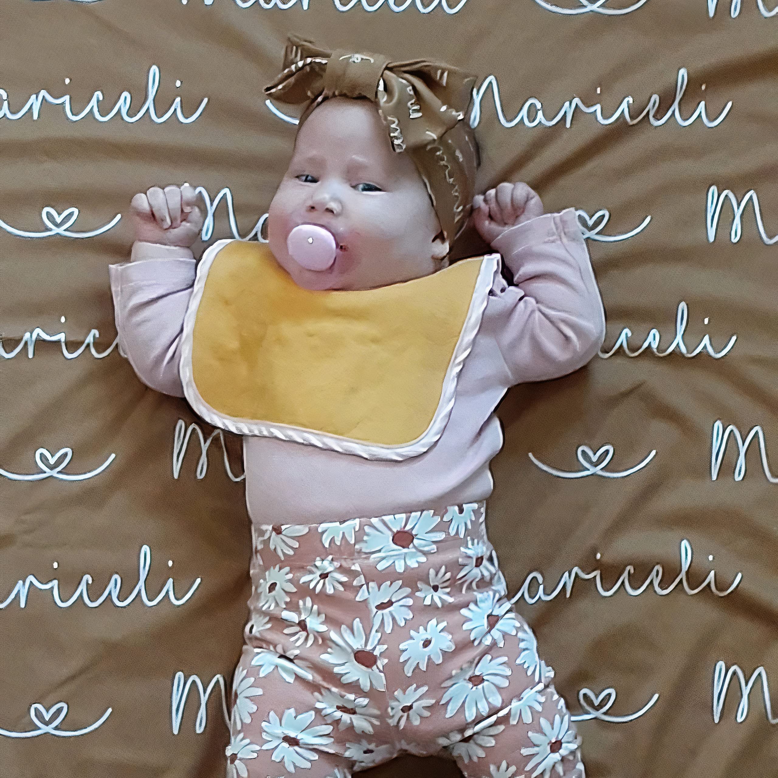Personalized Baby Blankets for Boys & Girls - Custom Name Blanket for Newborn, Grandson, Son & Daughter - Soft & Cozy Baby Gift for Birthday, Shower & Nursery - Perfect for Cuddling, Swaddling & Photo Props