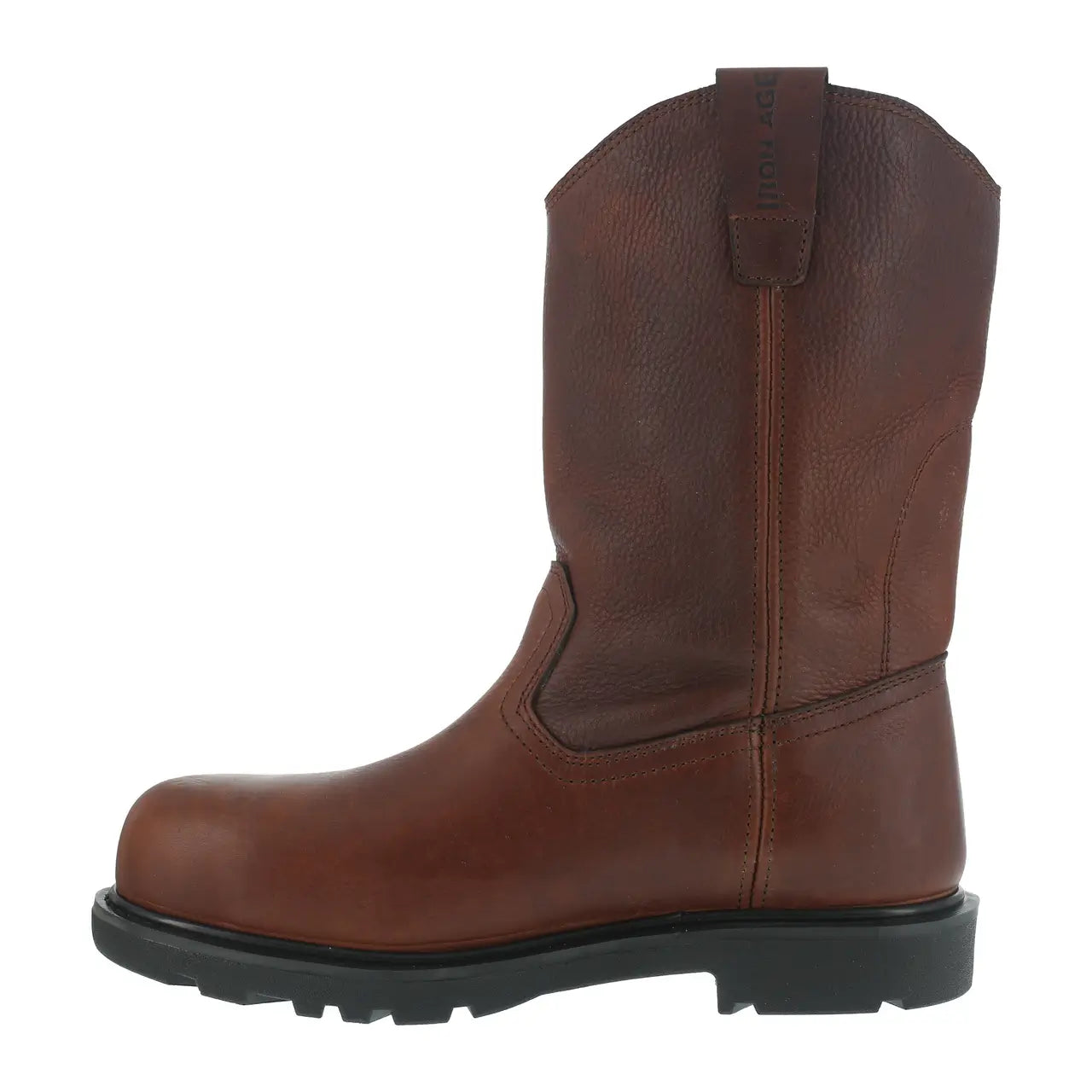 Hauler Composite Toe 11 Inch Wellington Work Boot Brown