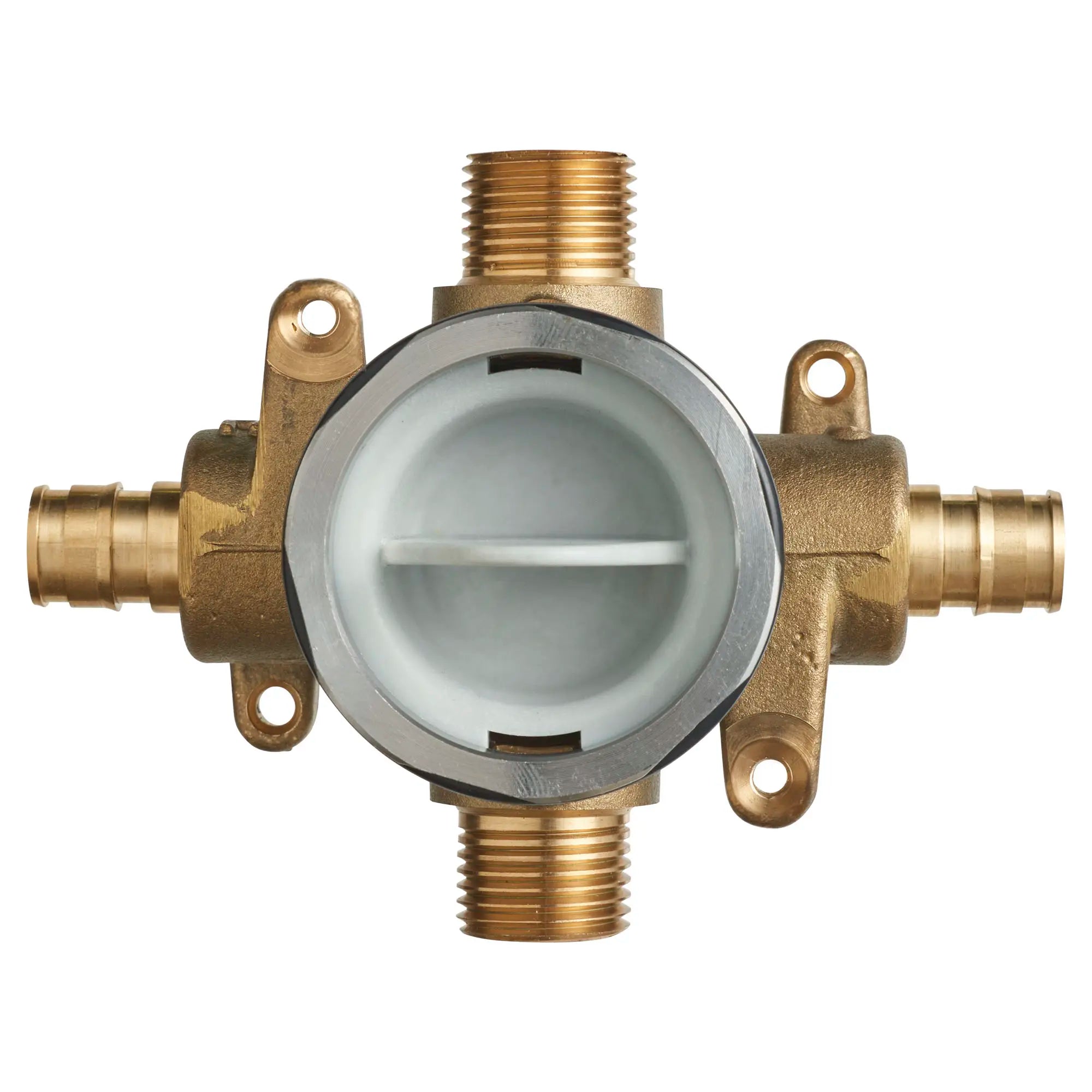 Flash® Universal Shower Rough-In Valve with PEX Inlets & Cold Expansion Outlets - Perfect for Bathroom Remodeling & New Construction Plumbing Projects