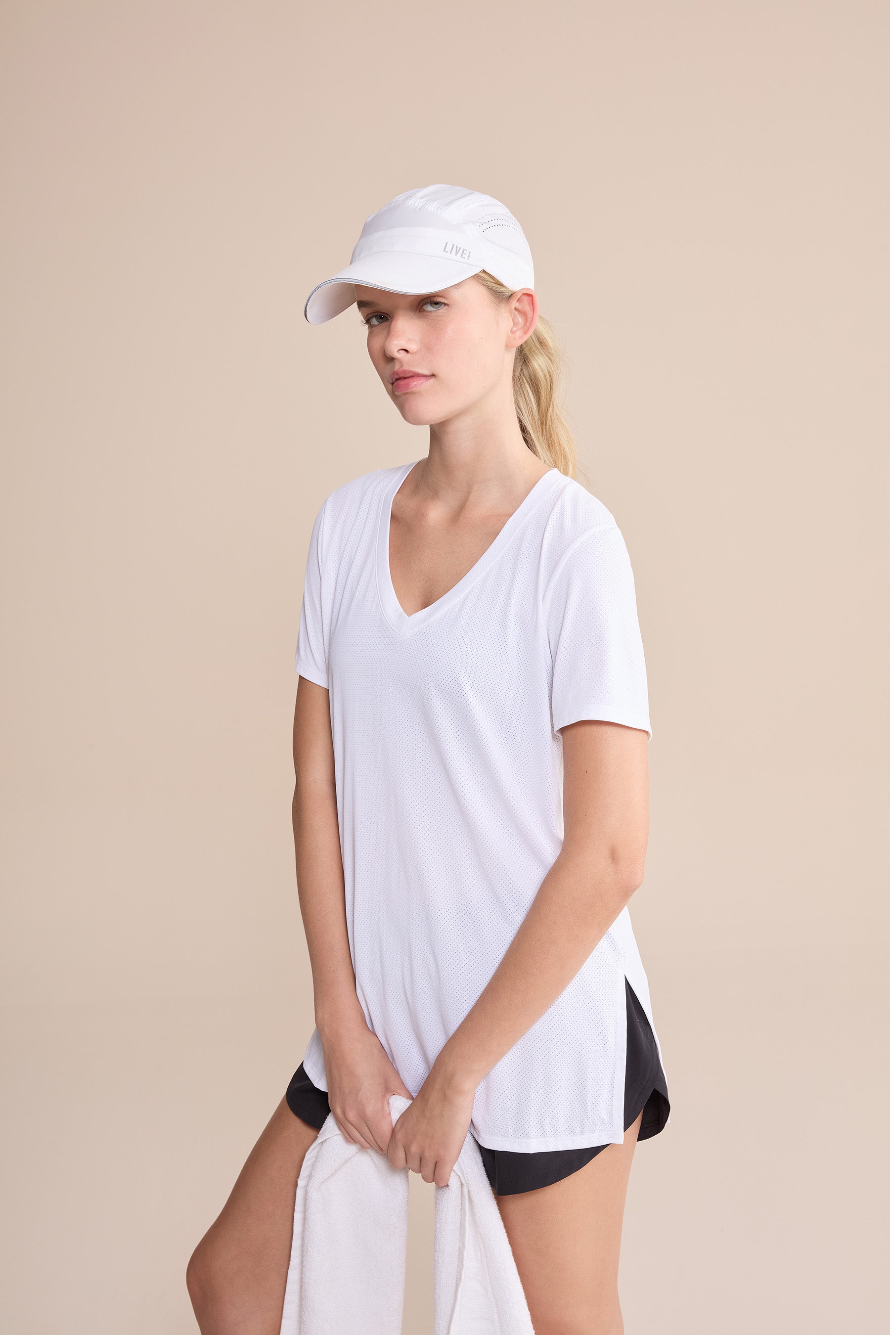 Action V Neck T-Shirt for Men - Comfortable Casual Short Sleeve Tee for Gym, Workout & Everyday Wear