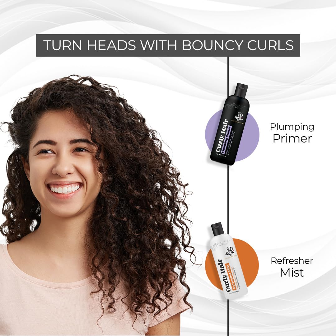 Prolixr Curly Hair Cream for Wavy & Curly Hair - Hydrating & Defining Treatment with Shea Butter, Avocado Oil & Coconut - Moisturizes, Nourishes & Protects Curls - 100ml - Perfect for Daily Styling & Frizz Control