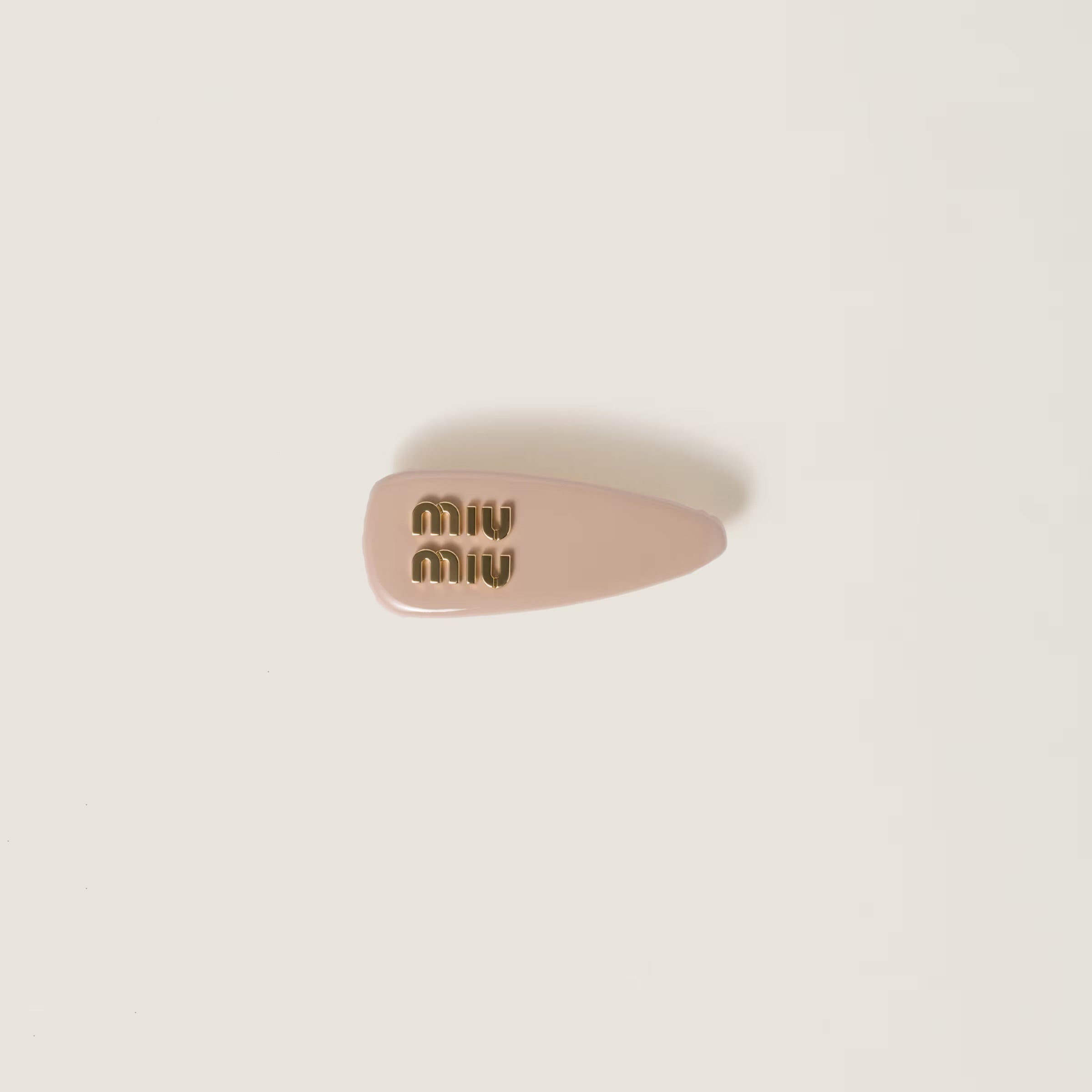 MIUMIU Patent Leather Hair Clip - Power Pink | Fashion Hair Accessories for Women & Girls | Perfect for Parties, Weddings & Everyday Styling