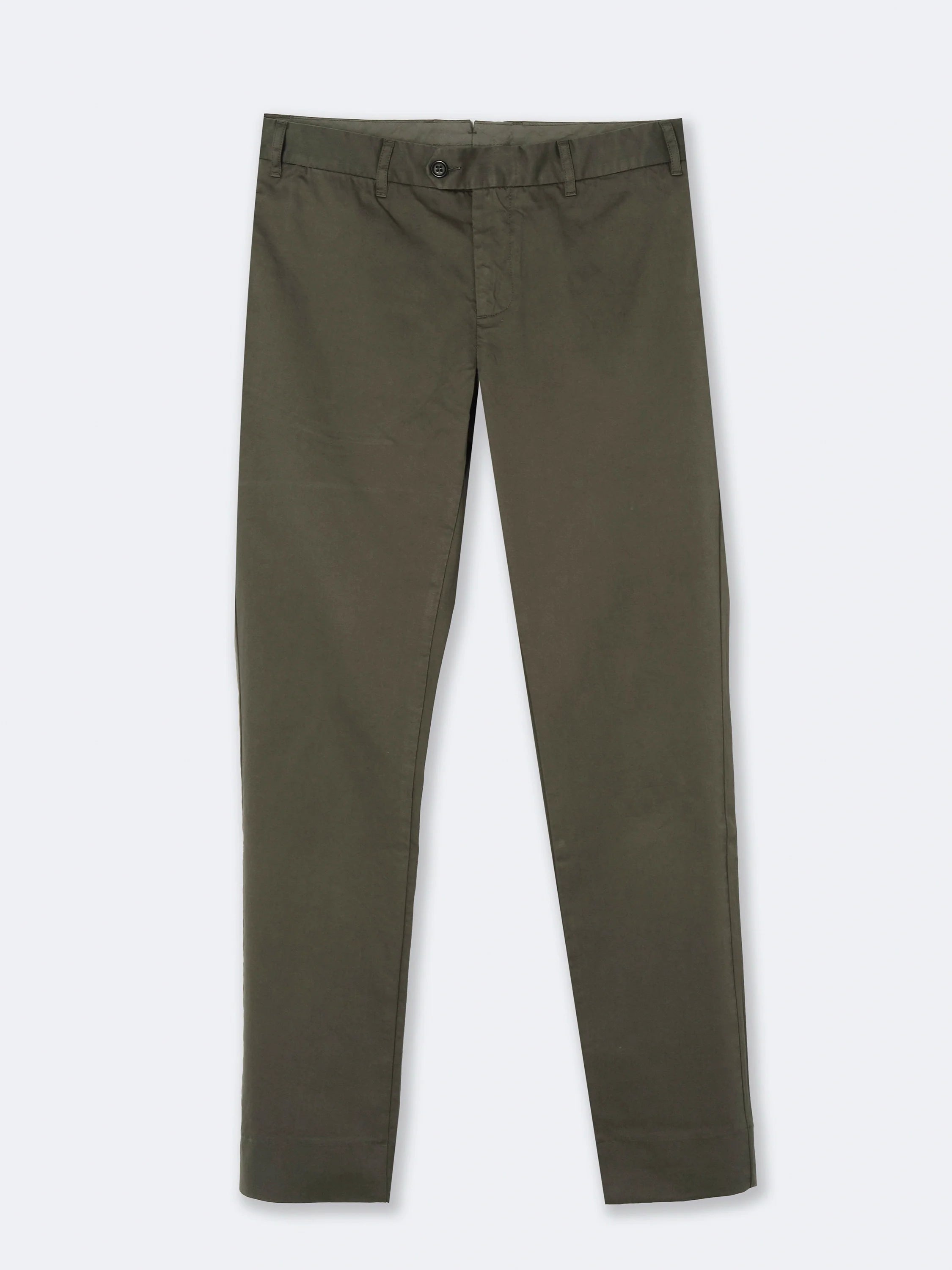 Men's Chino Pants in Terra Olive - Comfortable & Stylish Casual Trousers for Work, Travel & Everyday Wear