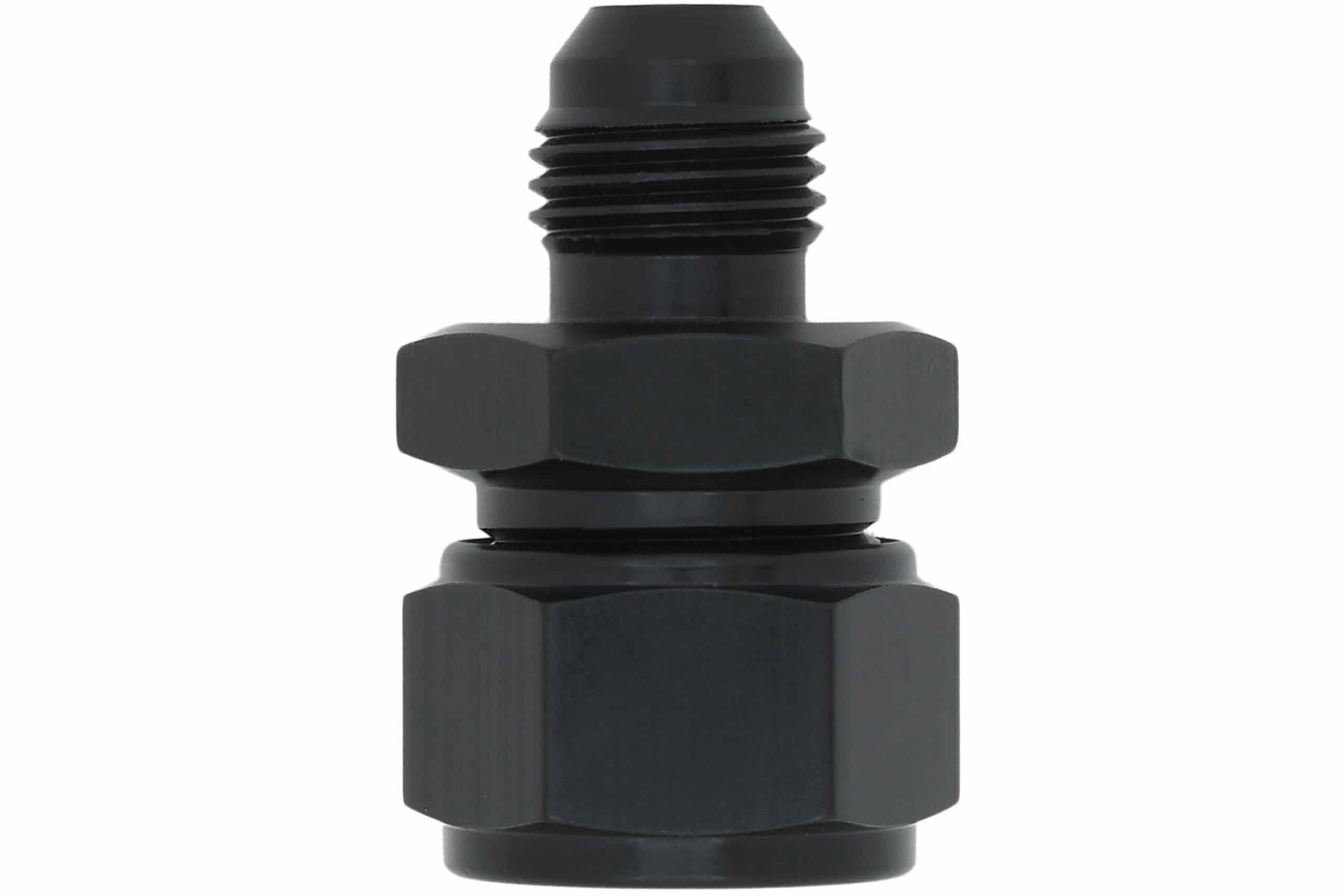 Premium Universal -6AN Power Steering Low Pressure Hose Kit - Nylon Braided, Black Anodized, No Hose Clamps Needed 551082-PLPH - Perfect for Car Upgrades, Racing & Performance Vehicles