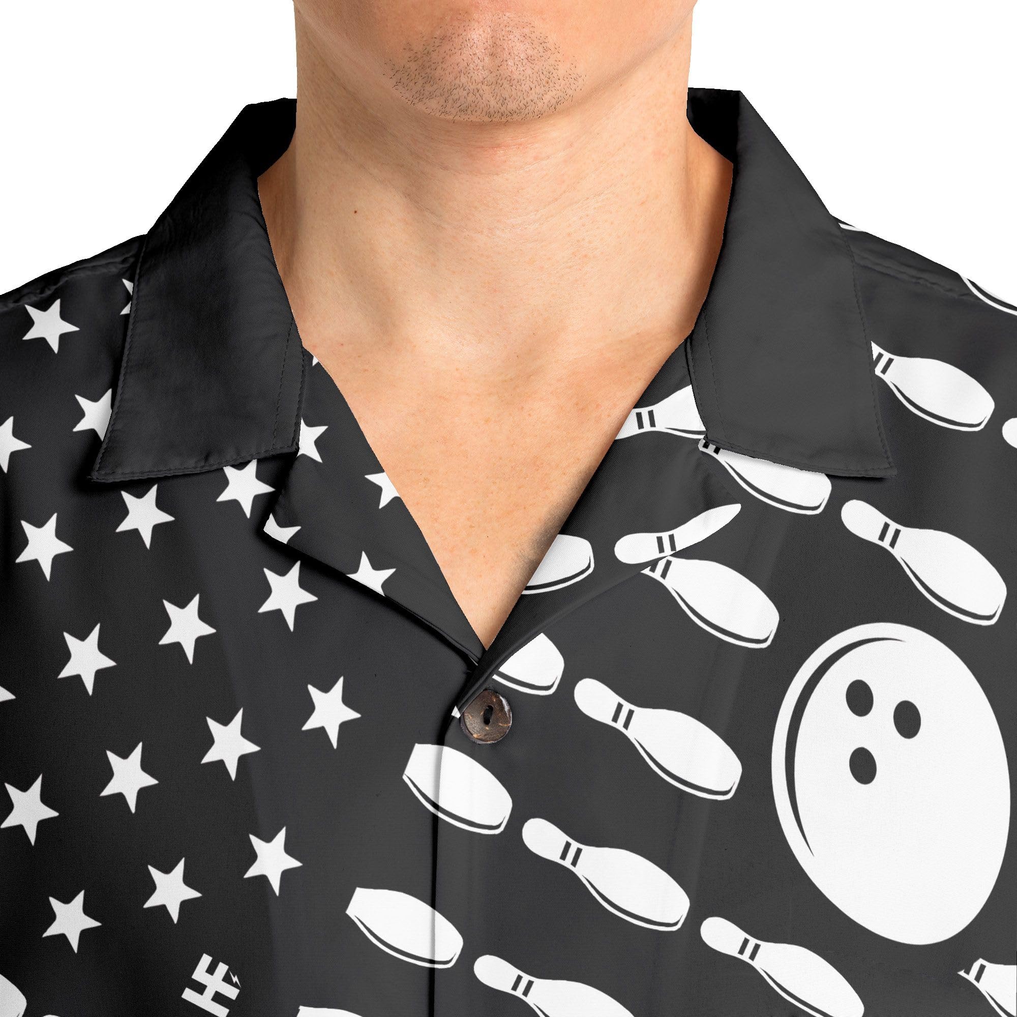 Custom Personalized Bowling Shirts with Names for Men & Women - Stylish Hawaiian Bowling Team Shirts - Perfect for Bowling Leagues, Tournaments & Casual Wear