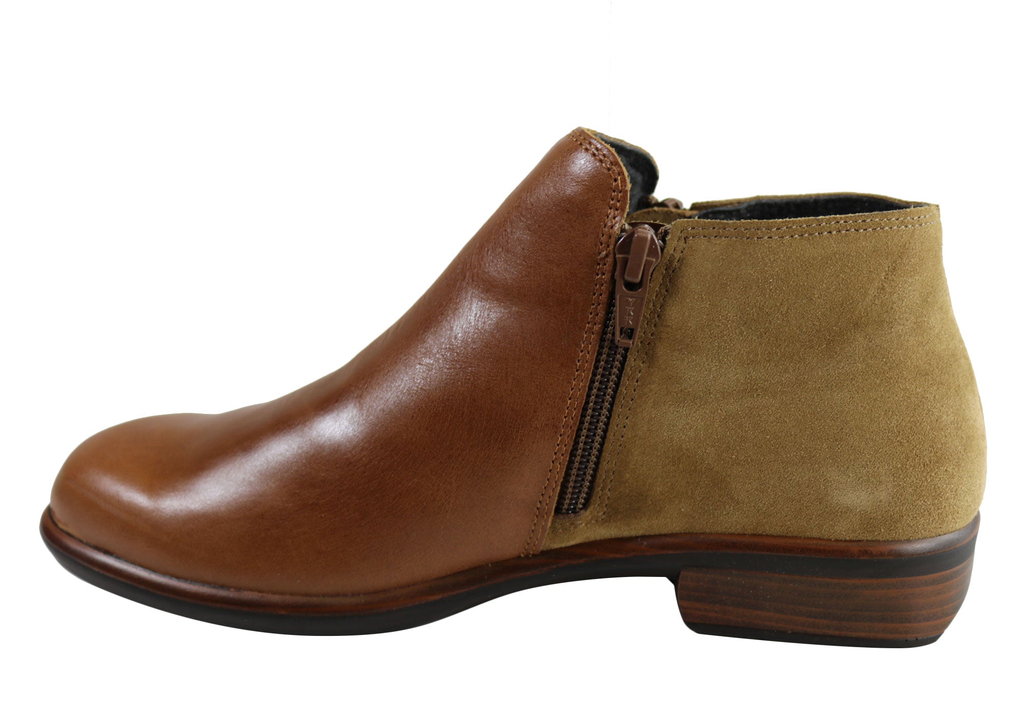 Naot Helm Women's Leather Ankle Boots - Comfortable, Cushioned & Supportive Footwear for Walking, Work & Casual Outfits