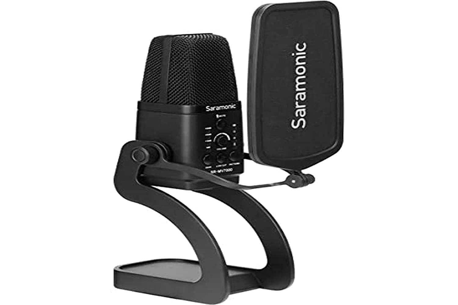 Saramonic SR-MV7000 Professional Multi-Pattern USB/XLR Condenser Microphone for Podcasting, Streaming & Recording - Compatible with iPhone 15, Android, iPad, PC & Audio Interfaces (Includes USB-C & XLR Cables) - Perfect for Home Studios, Voiceovers & Live Performances