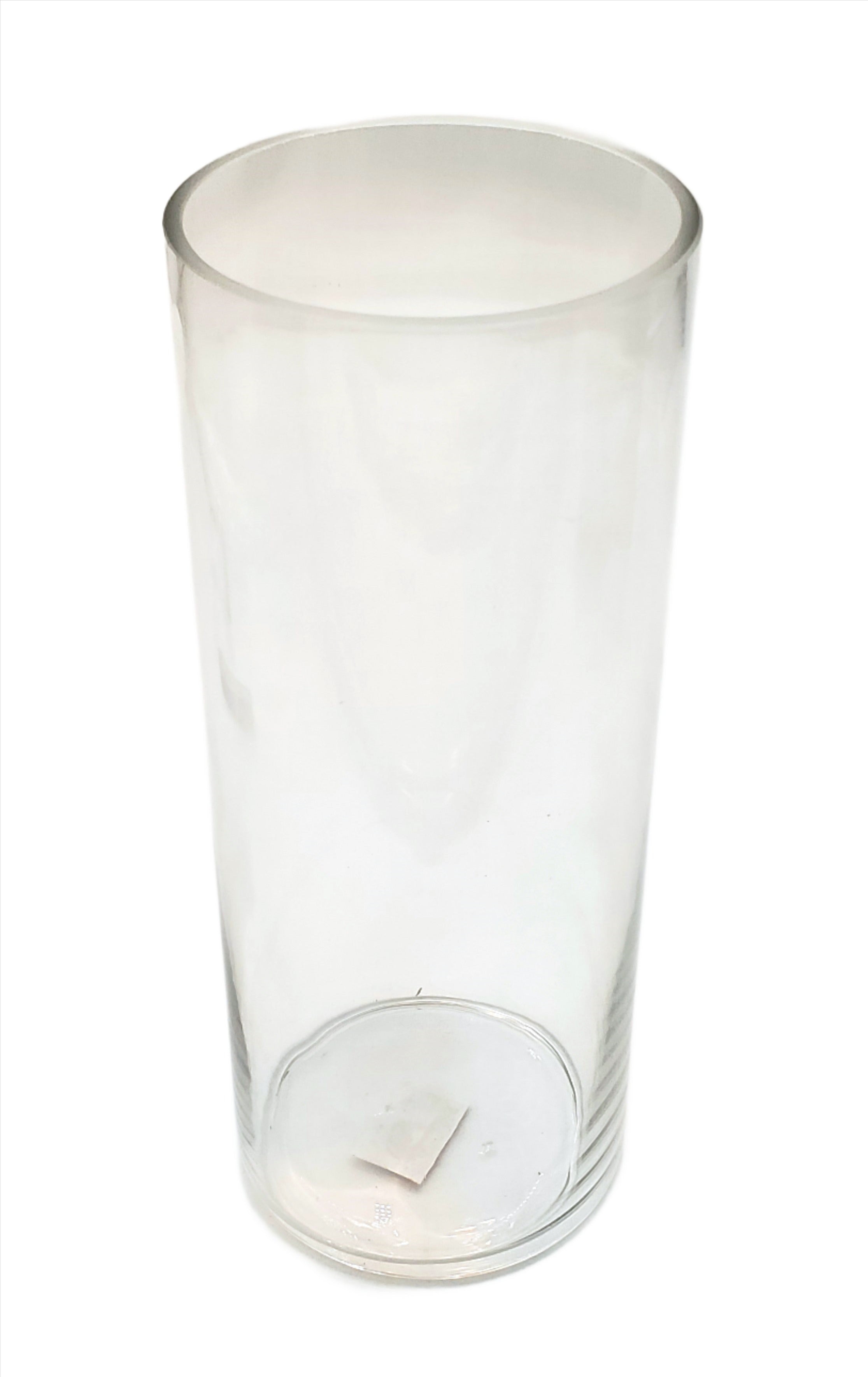 11.75x4.75 Inch Clear Glass Vase for Flowers - Elegant Home Decor, Wedding Centerpiece, Tabletop Display